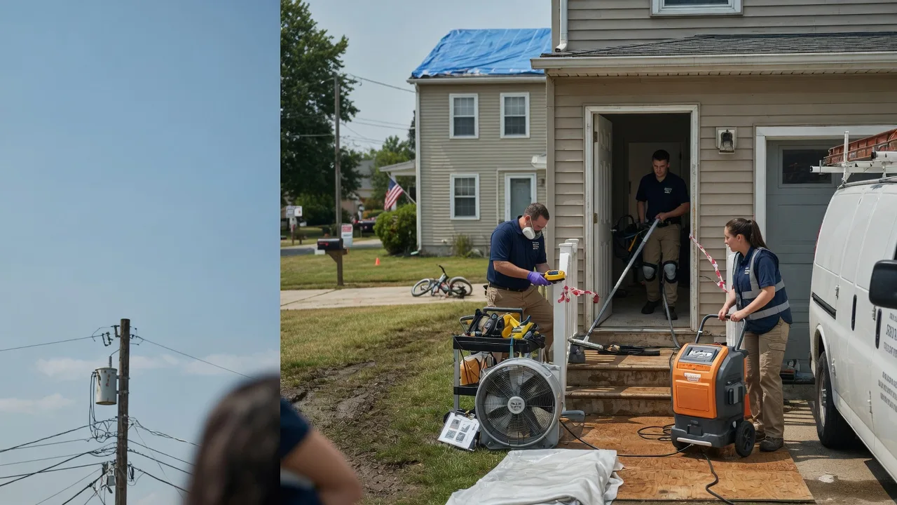 Water Damage Repair in Sunderland, MD near me